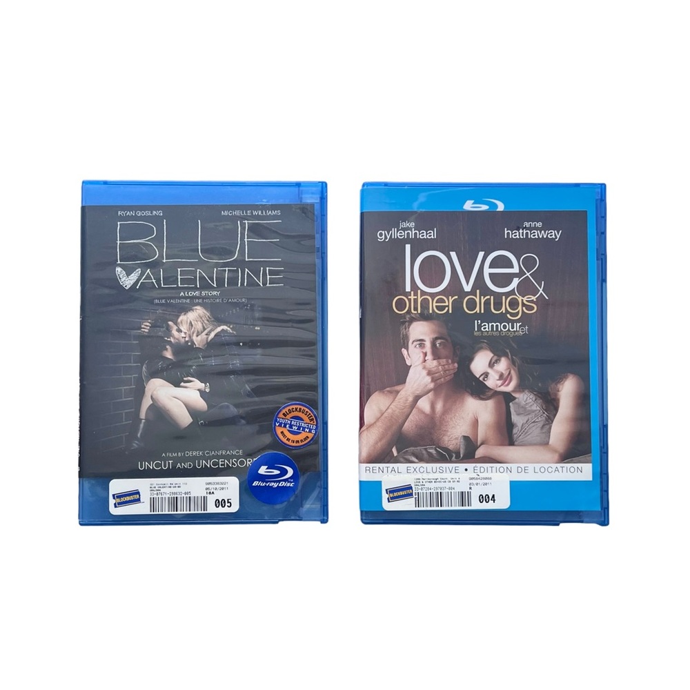 2-pack Blu-Ray romantic drama movies